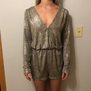 Silver Romper